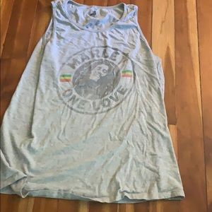 EUC Bob Marley sleeveless T-shirt